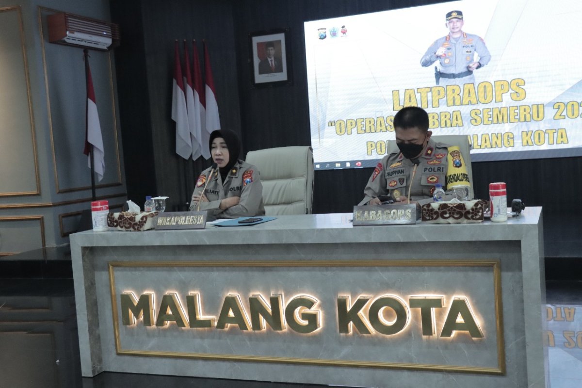 Tekan Laka Lantas, Polresta Malang Kota Bakal Gelar Operasi Zebra Semeru 2022
