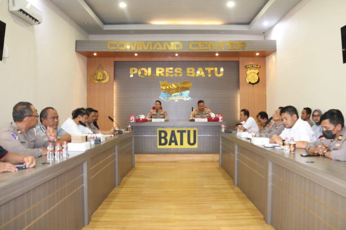 Jelang Bulan Suci Ramadhan, Polres Batu Bakal Gelar Operasi Pekat Semeru 2023