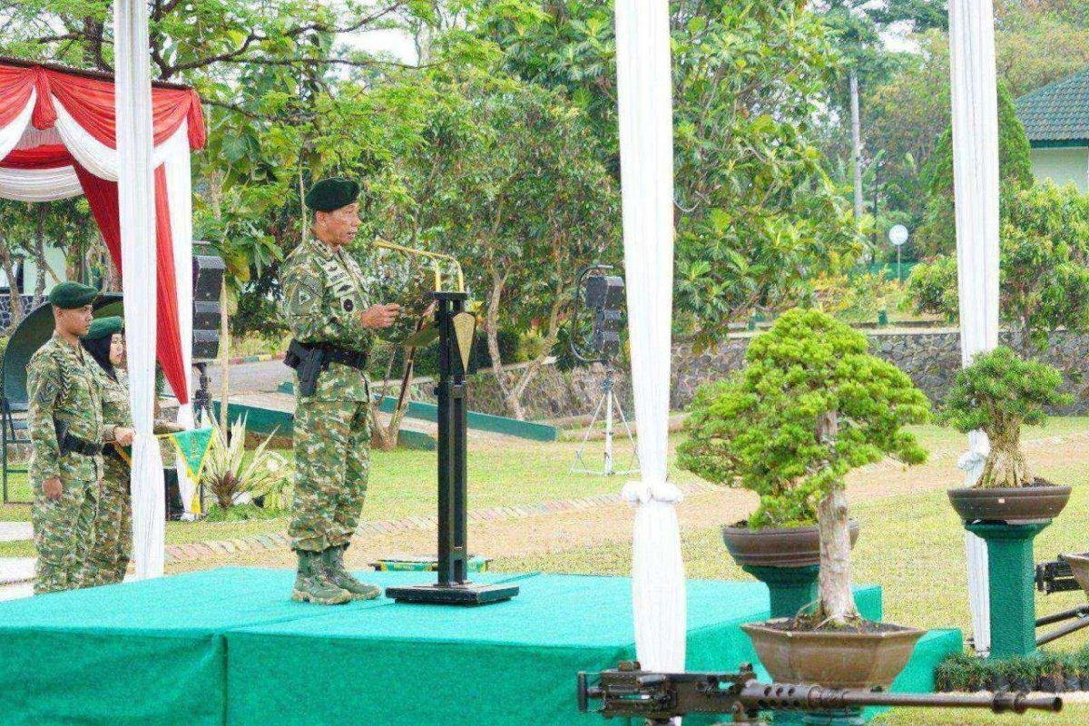 Pangdivif 2 Kostrad Pimpin Upacara Sertijab Pamen Satjar Divif 2 Kostrad