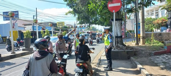Minimalisir Pelanggaran, Satlantas Polres Batu Lakukan Patroli KTL