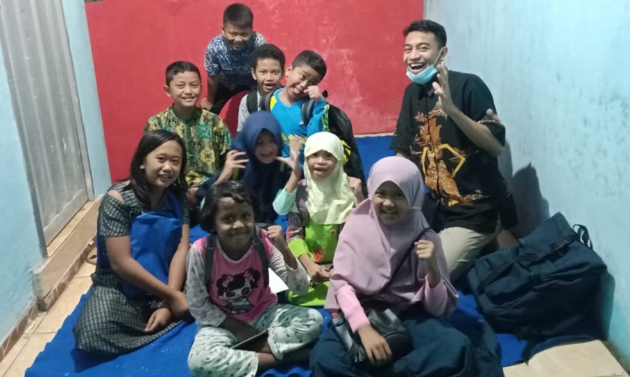 Mandiri Sembari Bantu Sesama Saat Pandemi, Pemuda Wagir Gagas Bimbel Baru