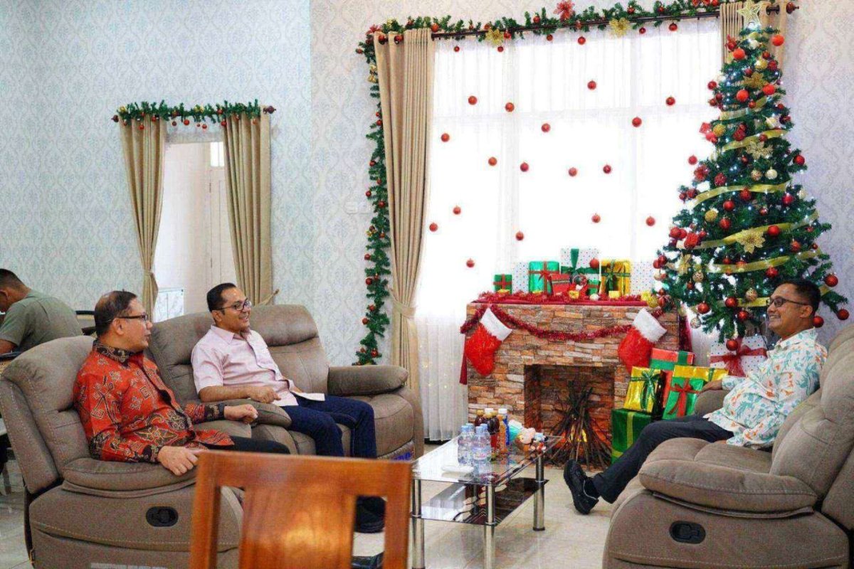 Jalin Toleransi Antar Umat Beragama, Kapolres Batu AKBP Andi Gelar Open House Perayaan Natal 2024