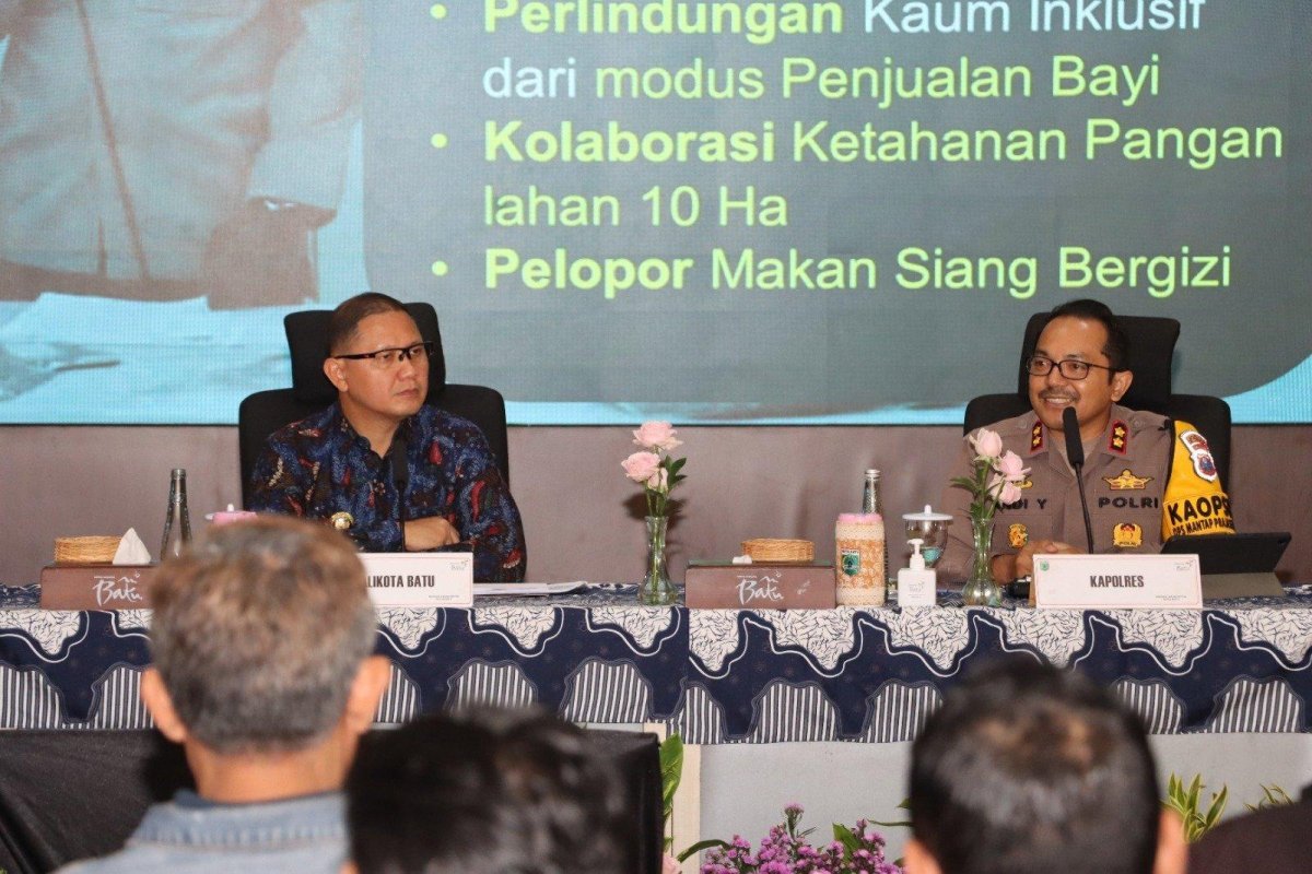Sinergitas Forkopimda Kota Batu Dorong Keberhasilan di 2024 dan Optimisme Menyongsong 2025
