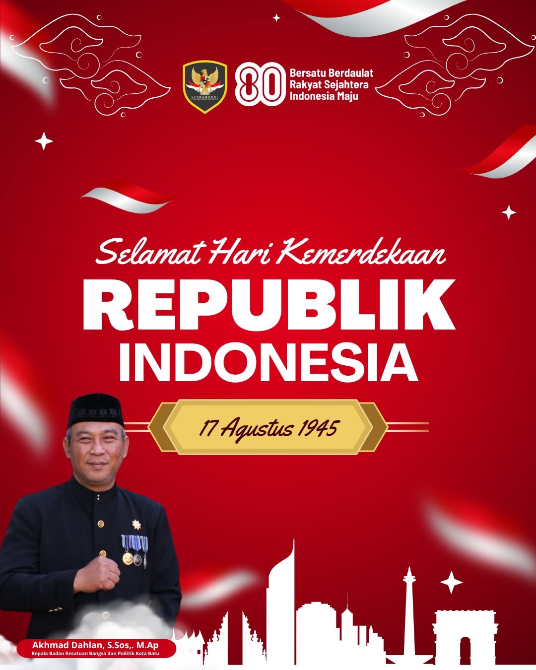 Iklan Ucapan Dirgahayu Republik Indonesia ke-80