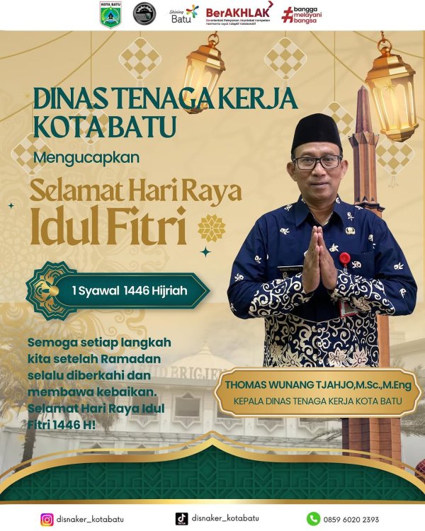 Iklan Ucapan Hari Raya Idul Fitri 1446 H