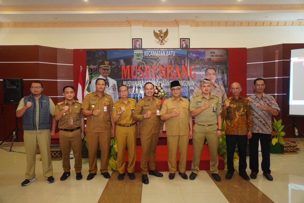 Musrenbang Kecamatan Batu, Penanganan Stunting dan Pengentasan Kemiskinan Ekstrim Jadi Prioritas