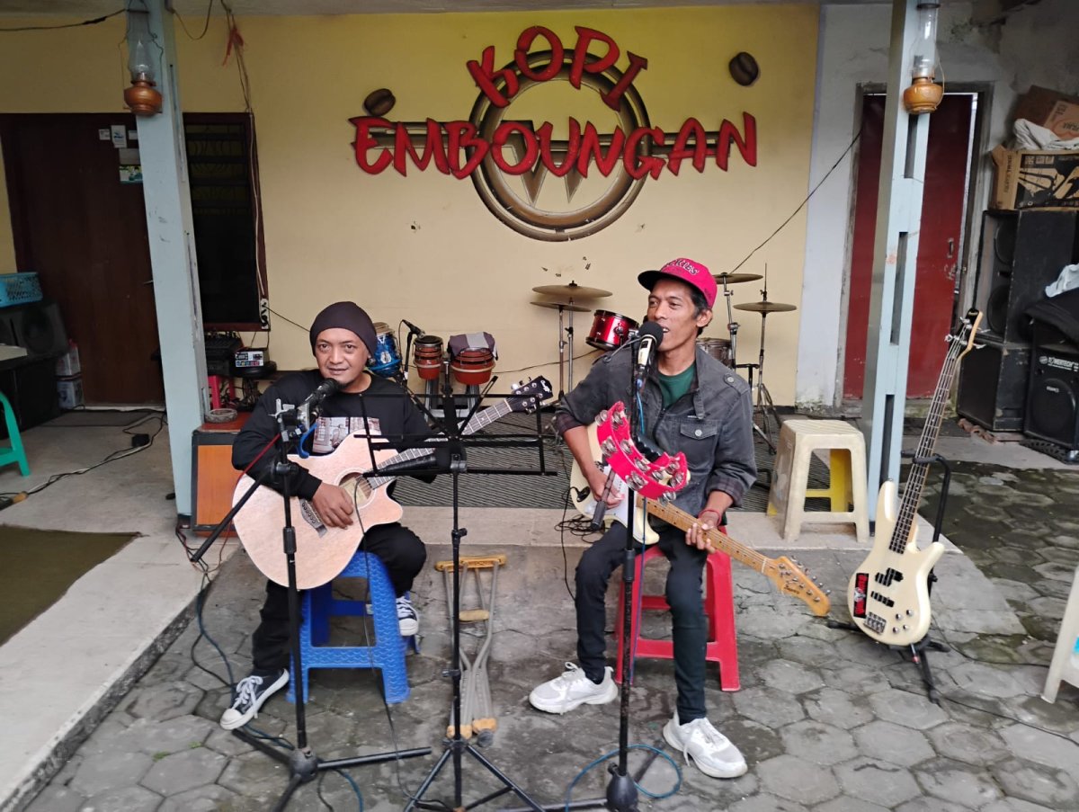 Lewat Live Music, Kopi Embongan Wadahi Penyandang Disabilitas untuk Terus Berkarya