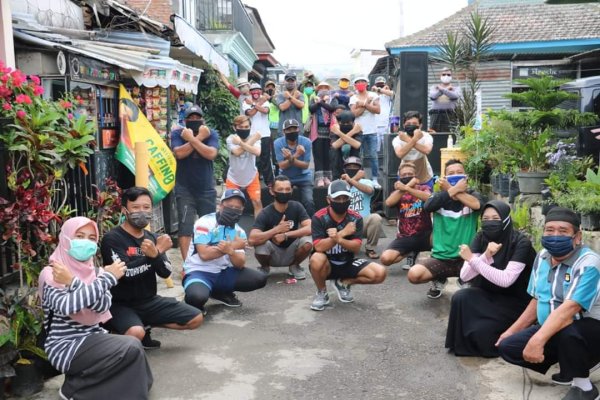 Warga RW 5, Desa Giripurno Kota Batu Gelar “Nguyu Bareng”