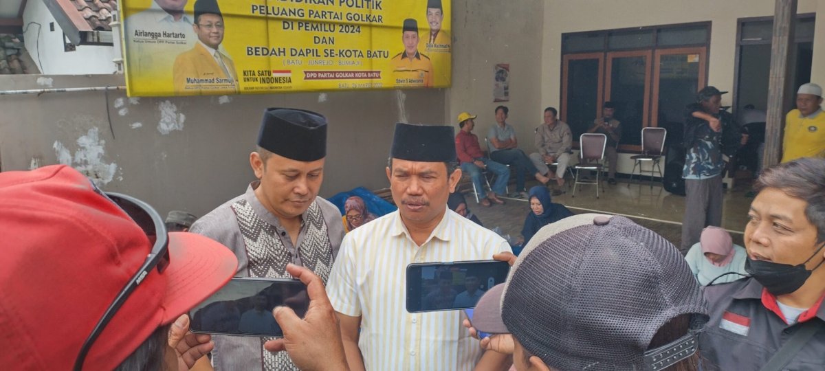 Peringati Hari Raya Idul Adha 1444 H, DPD Partai Golkar Kota Batu Sembelih Sapi dan Kambing