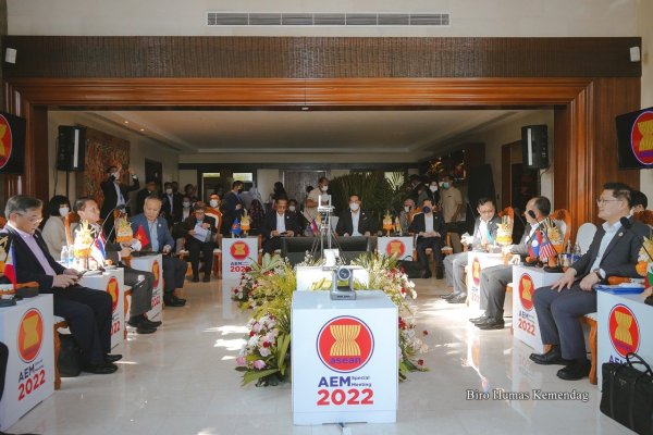 AEM Special Meeting 2022, Mendag Rai Lutfi Pimpin Pertemuan Menteri Ekonomi ASEAN