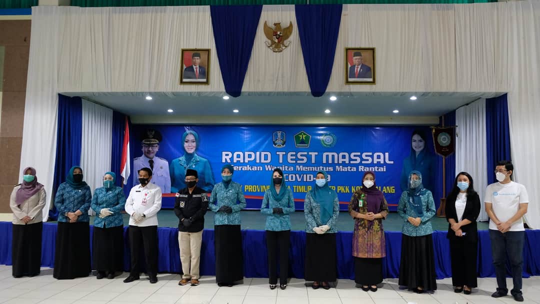 Rapid Test Massal Gerakan Wanita Memutus Mata Rantai Covid-19