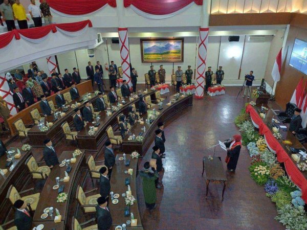 Tiga Pimpinan DPRD Kota Batu Ucap Sumpah Janji, Siap Jalankan Amanah