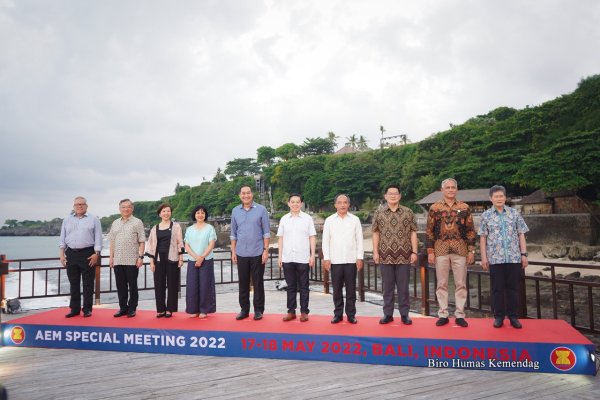 Mendag RI Muhammad Lutfi Gelar Pertemuan Khusus Menteri Ekonomi ASEAN di Bali