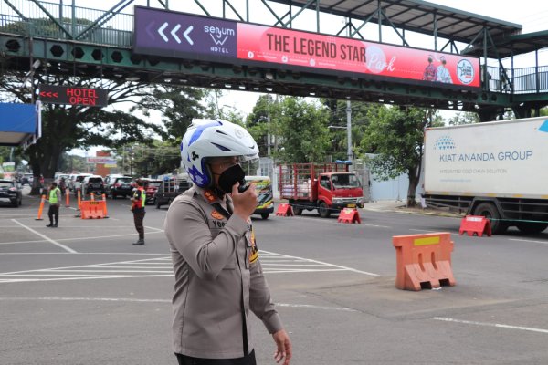 Rekayasa Arus Lalin Situasional, AKBP Yogi Imbau Pemudik Agar Aktif Update Info Berita