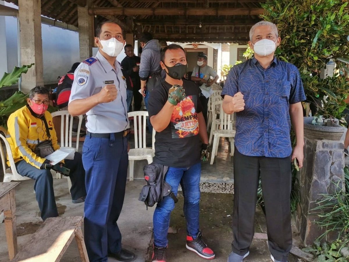 Digelontorkan, Bansos untuk Ojol Terdampak Covid-19 di Kabupaten Malang