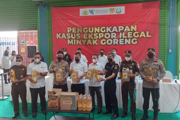 Sinergi dengan Satgas Pangan dan Bea Cukai, Kemendag RI Gagalkan Ekspor Migor ke Timor Leste