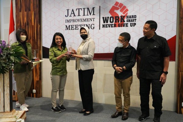 Bangun Karakter Pegawai, Bank Jatim Cabang Kota Batu Gelar Jatim Improvement Meeting