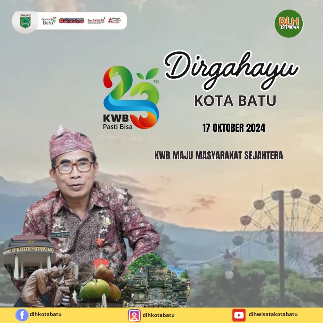 Iklan Ucapan Hari Jadi Kota Batu ke-23