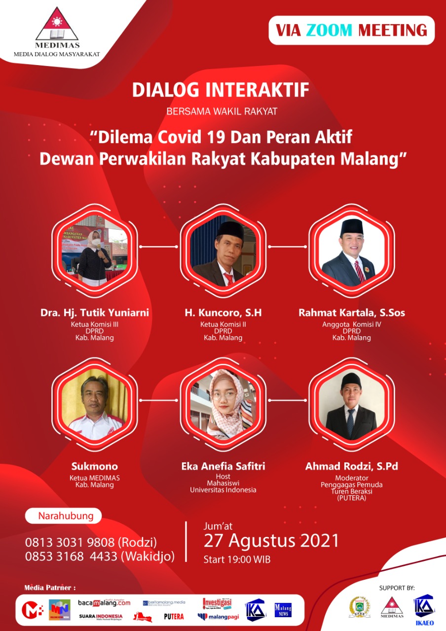 Tajamkan Sense of Crisis Saat Pandemi, Diadakan Dialog interaktif Online
