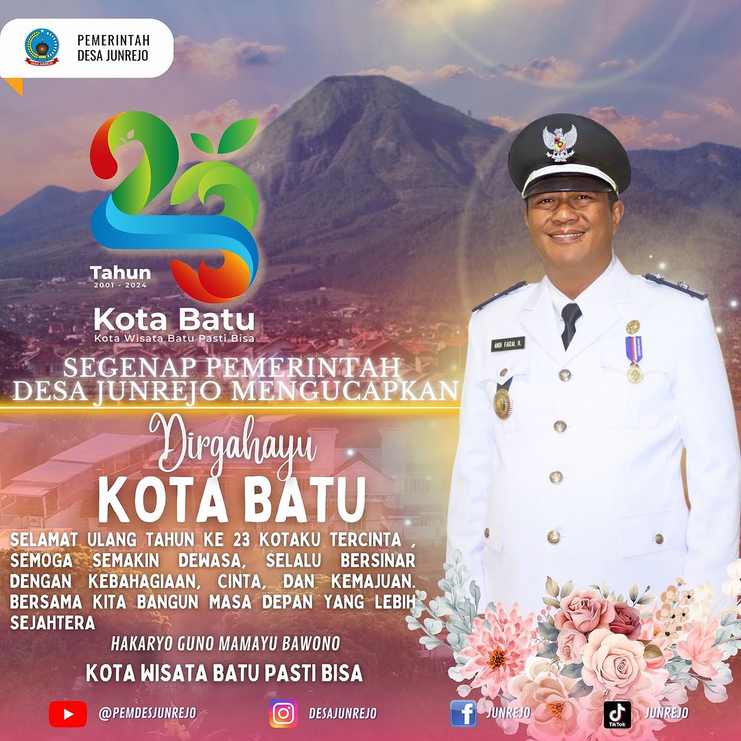 Iklan Ucapan Hari Jadi Kota Batu ke-23