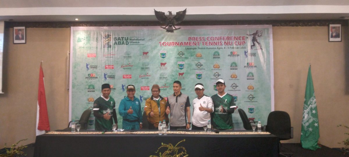 Peringati Satu Abad, PC NU Kota Batu Gelar Tournament Tennis NU Cup 2023