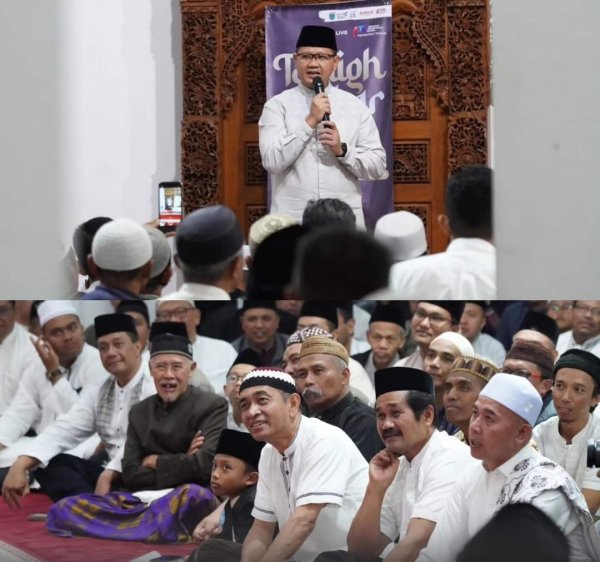 Pj. Wali Kota Batu Dr. Aries Hadiri Tabligh Akbar, Peringati Hari Jadi Kota Batu ke-22