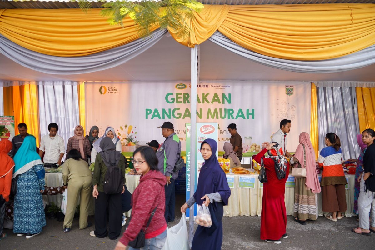 Pemkot Batu Gelar Pasar Murah, Pastikan Ketersediaan Pangan Terjangkau Bagi Masyarakat