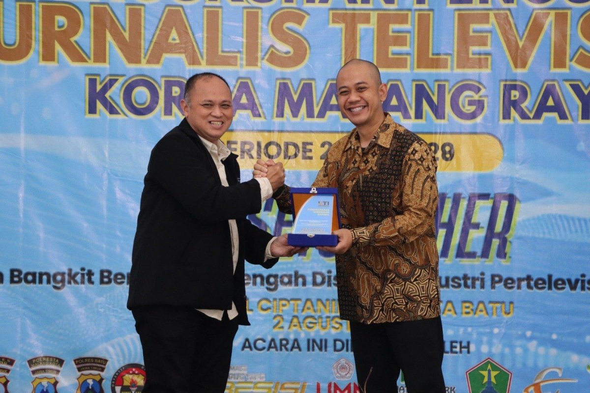 Kapolres Batu, AKBP Andi Raih Penghargaan Tokoh Inspiratif dari IJTI Malang Raya