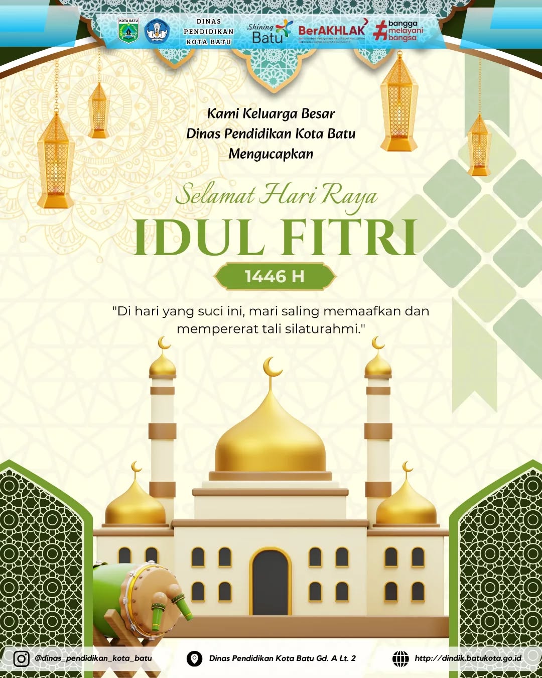 Iklan Ucapan Hari Raya Idul Fitri 1446 H