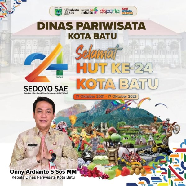 Iklan Ucapan Hari Jadi Kota Batu ke-24