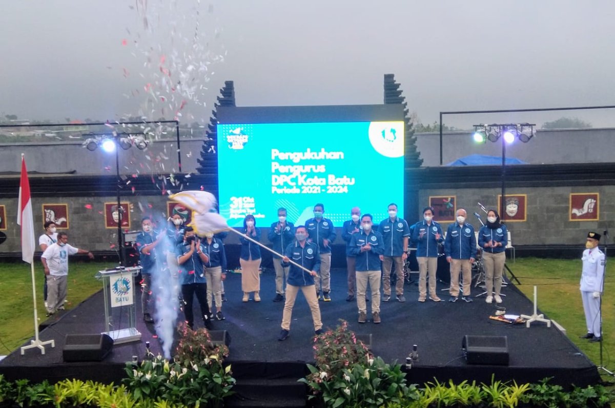 Percepat Kebangkitan Ekonomi, DPW Gekrafs Jatim Lantik Sejumlah Pengurus DPC Kota Batu