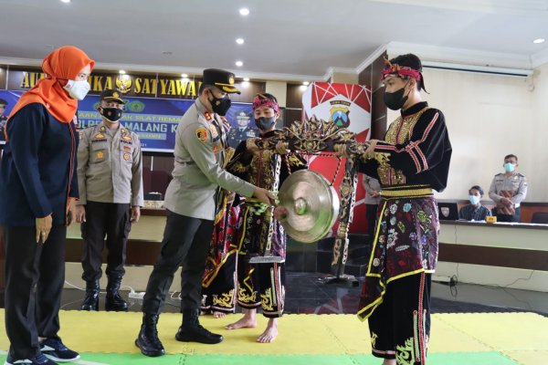 AKBP Buher, Buka Kejuaraan Pencak Silat Remaja Kapolresta Malang Kota Cup 2021