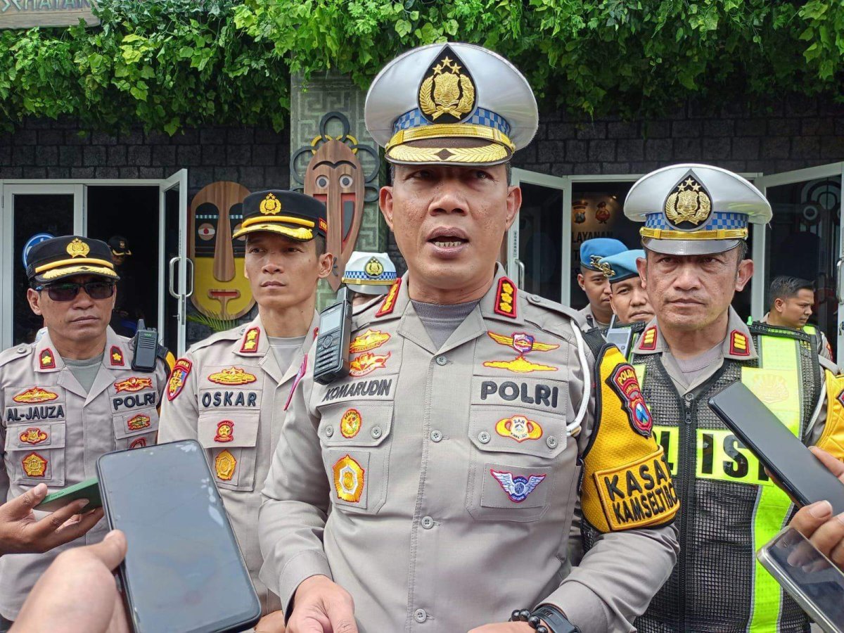 Pastikan Kesiapan, PJU Polda Jatim Lakukan Pengecekan Posko Nataru