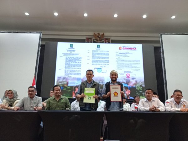 Rekomendasi Turun dari Pusat, Cak Nur dan Mas Heli Deklarasikan Diri Maju Pilkada Kota Batu 2024