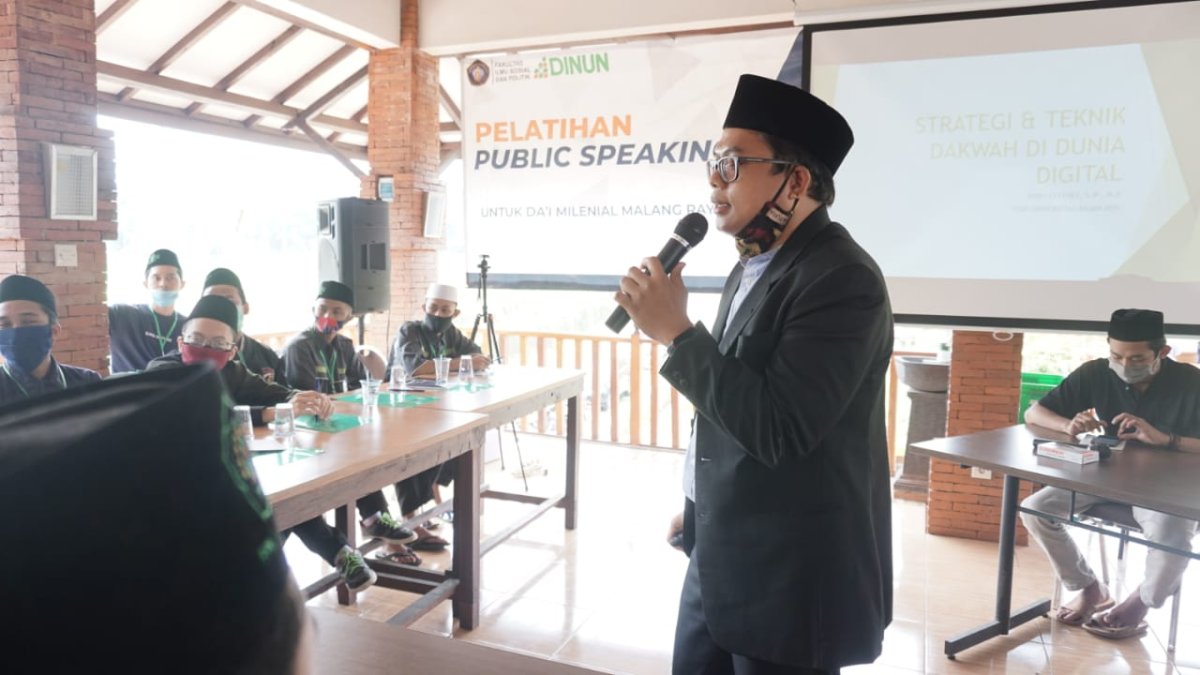 FISIP UB dan DINUN Kerjasama, Lahirkan Dai Millenial Peringati HUT RI ke-75