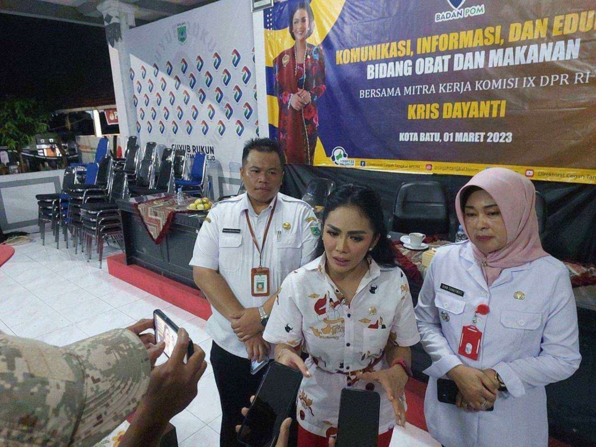 Anggota DPR RI Kris Dayanti Bersama Direktorat Cegah Tangkal BPOM RI, Gelar Sosialisasi Obat dan Makanan