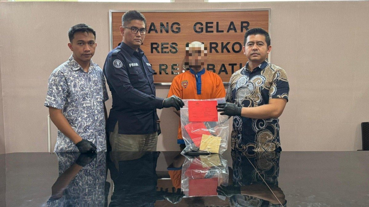 Pengedar Narkotika Jenis Inex, Berhasil Ditangkap Sat Resnarkoba Polres Batu di Desa Oro-oro Ombo