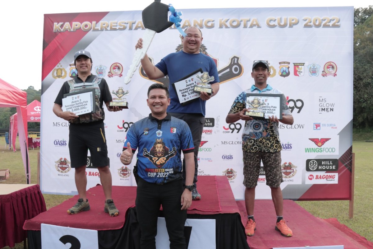 Kejuaraan Menembak Kapolresta Malang Kota Cup 2022, Sukses Digelar