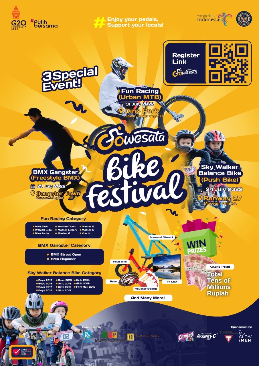 Event Gowesata Bike Festival 2022, Hendry Wijaya: Pendaftaran Peserta Sudah Dibuka