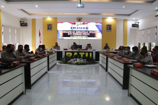 Tim Mabes Polri Berikan Pensatwil di Mapolres Batu, Juga Ingatkan Manajemen Media yang Baik