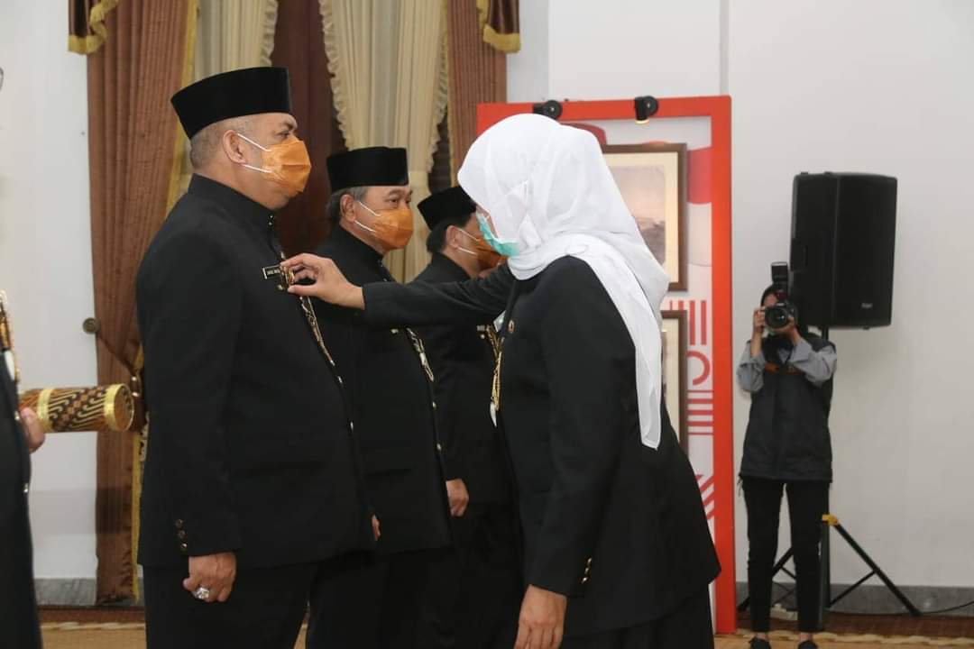 Usai Dilantik, Pjs Bupati Malang Sjaichul Ghulam Tinjau Posko Covid-19