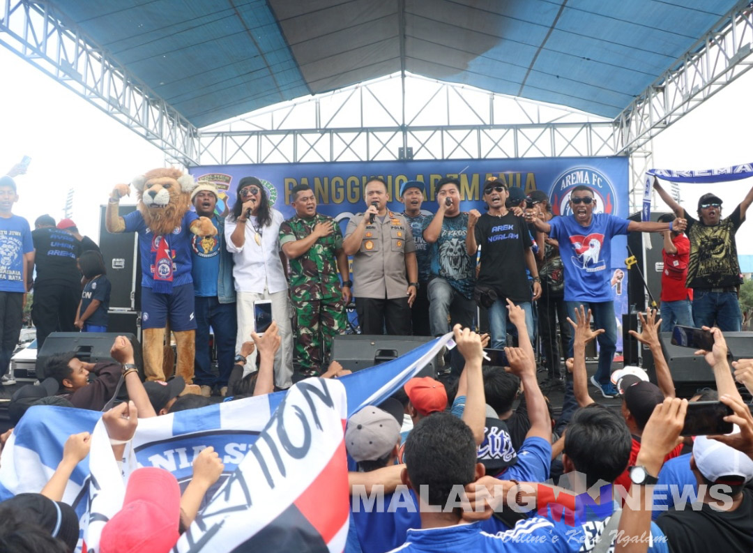 Jelang Laga Arema FC vs Persib, Kapolres Malang Gelar Deklarasi Damai
