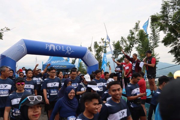Meriahkan HUT Bhayangkara ke-78, Polres Batu Bersama Management Paolo Fest Gelar Paolo Run Fest 2024