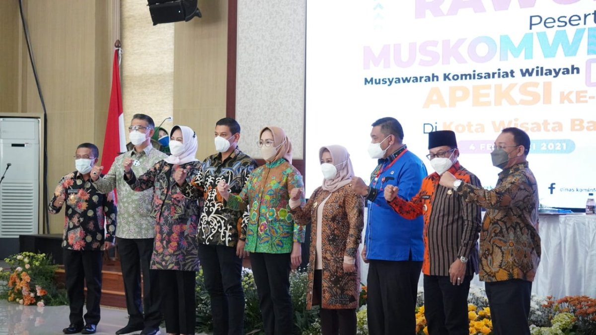 Muskomwil IV Apeksi Menunjuk Pengurus Periode 2021 – 2024, Digelar di Kota Batu