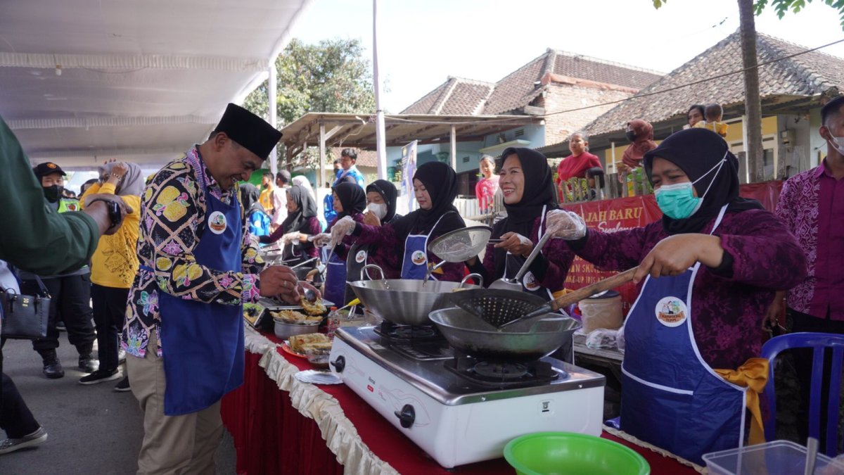 Budayakan Gemar Makan Tempe, Festival Beji Kampung Tempe Sukses Digelar