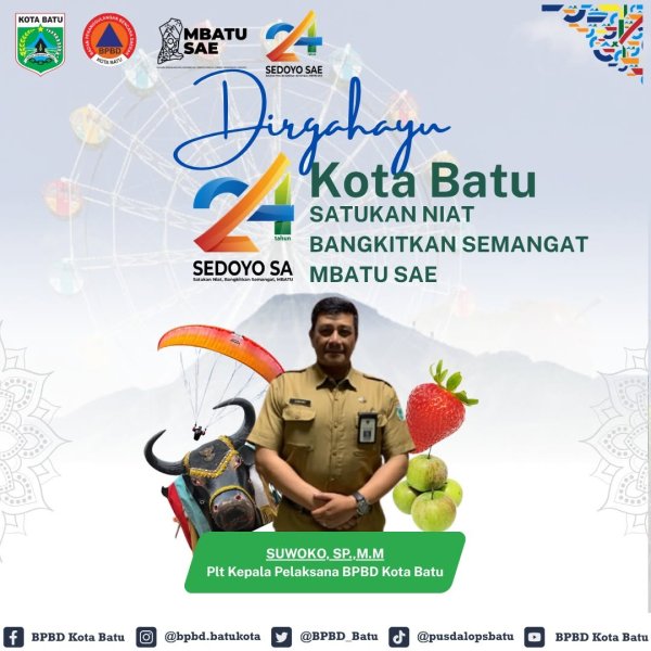 Iklan Ucapan Hari Jadi Kota Batu ke-24