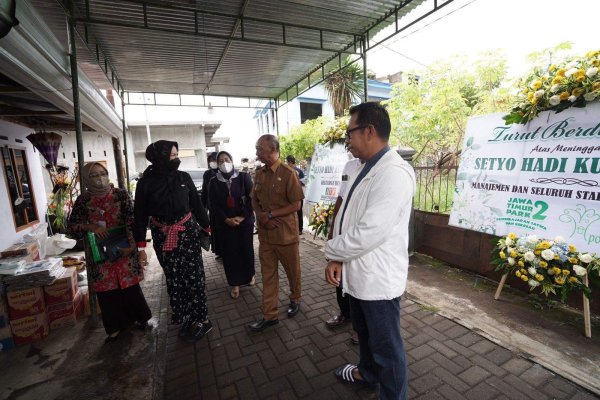 Forkopimda dan Pimcab Bank Jatim, Beri Bantuan Korban Tragedi Kanjuruhan Asal Desa Sumberejo Kota Batu