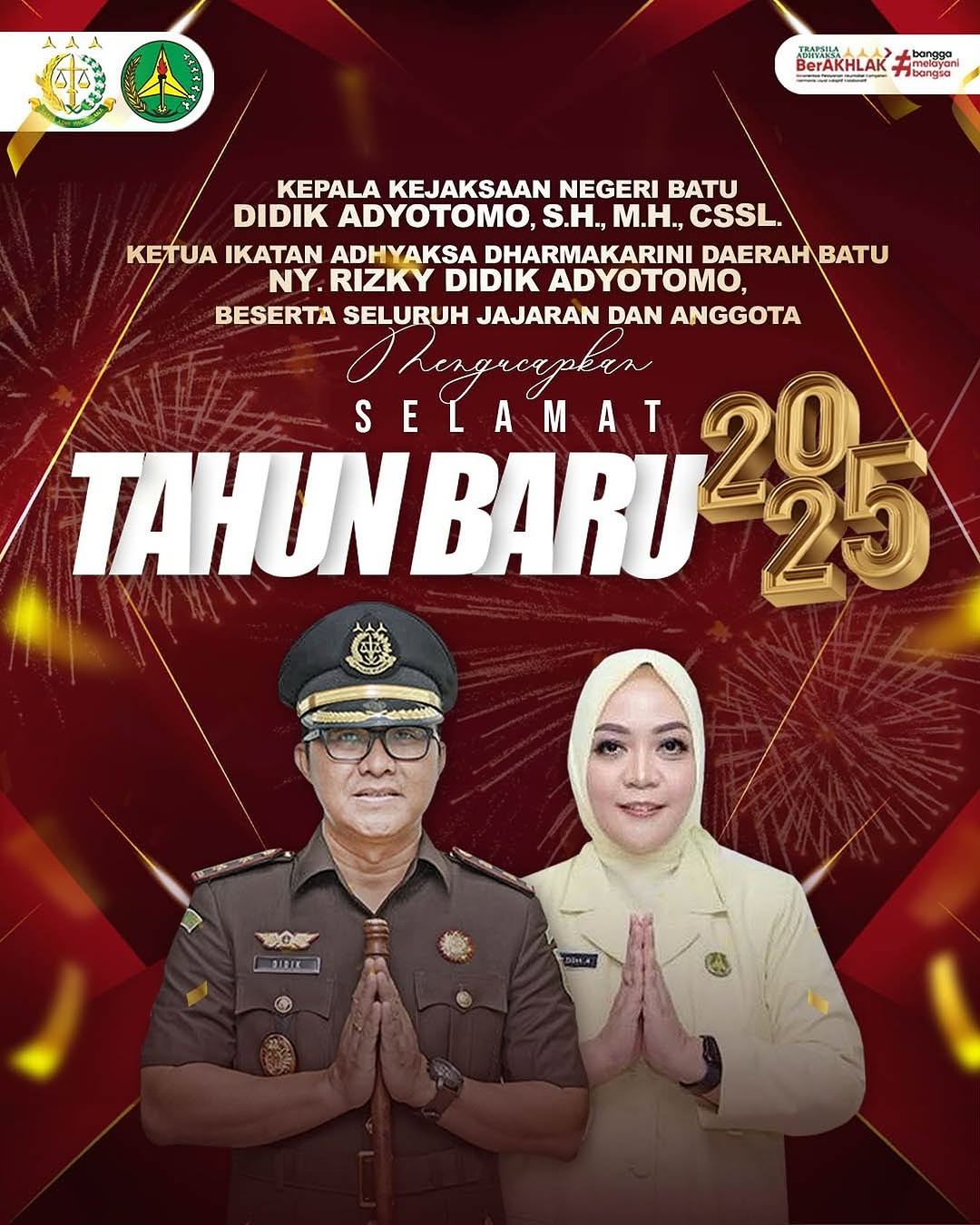 Iklan Ucapan Tahun Baru 2025