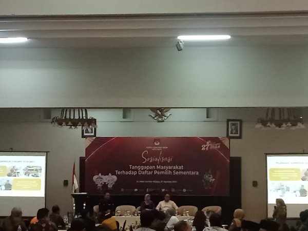 KPU Kota Batu Gelar Sosialisasi Tanggapan Masyarakat Terhadap Pemilih Sementara