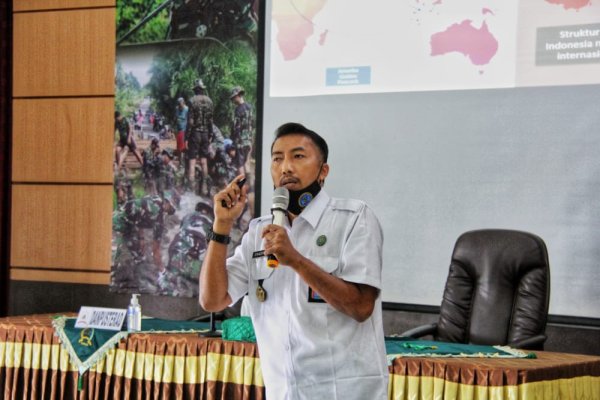 BNN Kabupaten Malang Sampaikan P4GN di Apel Danramil
